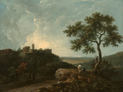 Tivoli- Der Tempel der Sibylle und die Campagna von Richard Wilson